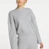Mujer DREIMASTER INCUS - Jersey De Punto - Grau Melange