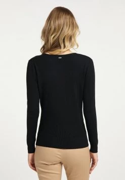 Mujer DREIMASTER BARADELLO - Jersey De Punto - Schwarz -Tienda DreiMaster barata b803a0dce0d7475aa536677c798d0d86