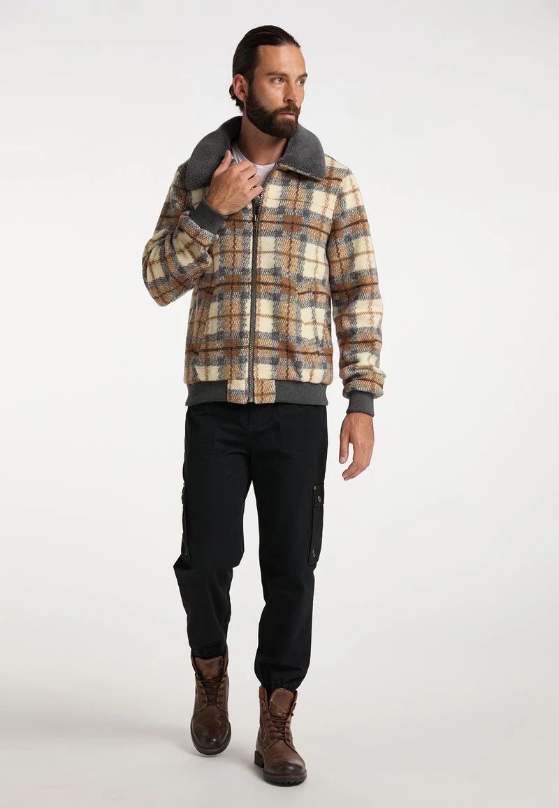 Hombre DREIMASTER KEYTI - Chaqueta De Invierno - Karo Braun 2 Hombre DREIMASTER KEYTI - Chaqueta De Invierno - Karo Braun - Imagen 2