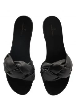 DreiMaster Mujer Sandalias Planas - Schwarz -Tienda DreiMaster barata b96f53d232e34ac2a64ad01ba12533f4