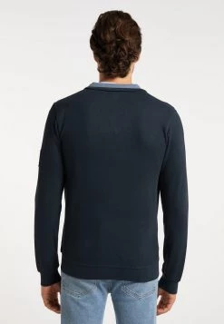 Hombre DREIMASTER KILATA - Sudadera Con Cremallera - Marine -Tienda DreiMaster barata ba1be049287c4d9797ccc133f173a7a0