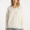 Mujer DREIMASTER INCUS - Jersey De Punto - Wollweiss