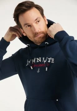 Hombre DREIMASTER PALPITO - Jersey Con Capucha - Marine -Tienda DreiMaster barata bc205322462a486681205f9f94632bbd