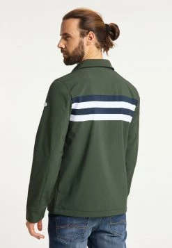 Hombre DREIMASTER BRIDGEPORT - Chaqueta De Entretiempo - Dunkeloliv Nachtblau -Tienda DreiMaster barata bc525cedf6824a98a03916ff827ba8dc