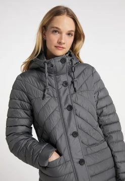 Mujer DREIMASTER BARADELLO - Chaqueta De Invierno - Dunkelgrau -Tienda DreiMaster barata bca773e1c0554802a7746f976101e613