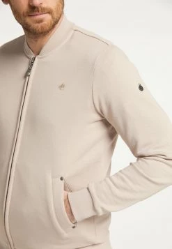 Hombre DREIMASTER TAKELAGE - Sudadera Con Cremallera - Steinbeige -Tienda DreiMaster barata bcc40bff8343412685bdd64bdb714187