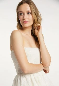 DREIMASTER EUCALY - Vestido De Cóctel - Weiss, Mujer -Tienda DreiMaster barata bd2b25736e054844a7b77c0c1b669d2e