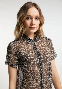 Mujer DREIMASTER CHAUNCE - Camisa - Schwarz 8 Mujer DREIMASTER CHAUNCE - Camisa - Schwarz -Tienda DreiMaster barata bdbcc39286814de6af7d6032d76cccb8