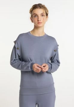 Mujer DREIMASTER TEYLON - Sudadera - Graublau