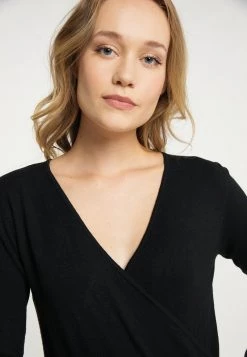 Mujer DREIMASTER BARADELLO - Jersey De Punto - Schwarz -Tienda DreiMaster barata be5649a83adb4bcab009cd24867bfbea