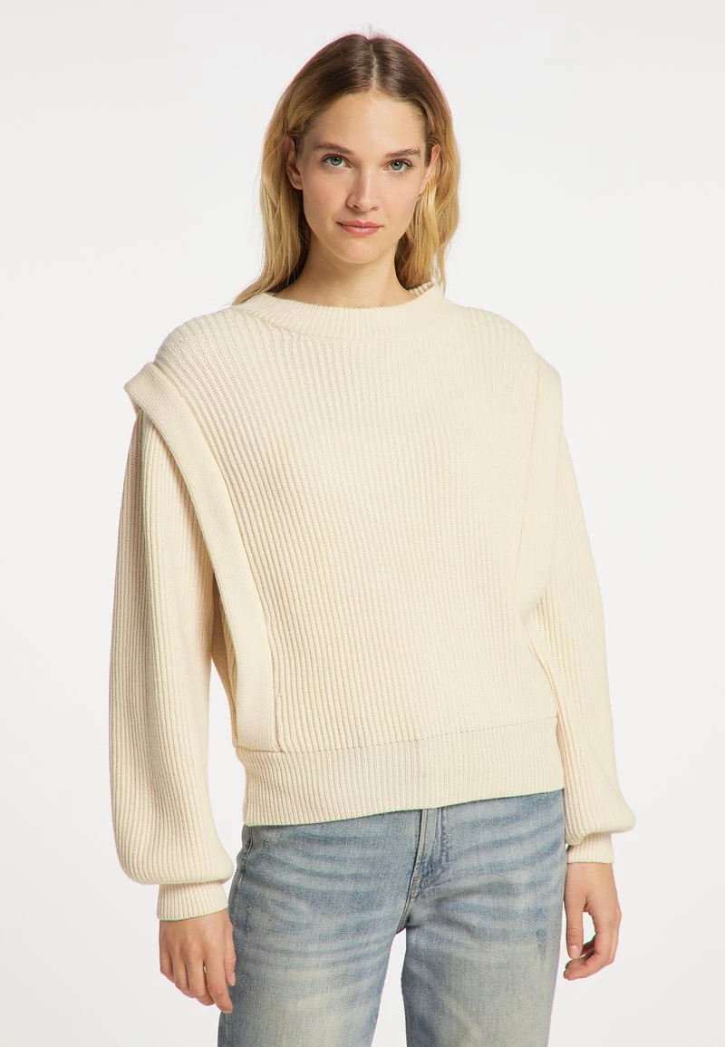 Mujer DREIMASTER KEYTI - Jersey De Punto - Wollweiss 1 Mujer DREIMASTER KEYTI - Jersey De Punto - Wollweiss