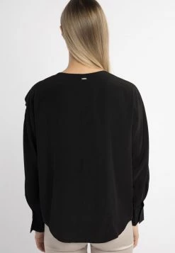 DreiMaster Mujer Blusa - Schwarz -Tienda DreiMaster barata bf4649d6b06d45c1b0c6bcacfc1c7c31