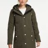 Mujer DREIMASTER STORMCLOUD - Abrigo De Invierno - Oliv