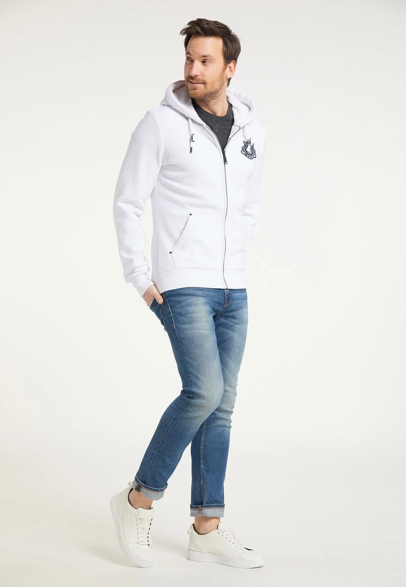 Hombre DREIMASTER KILATA - Sudadera Con Cremallera - Weiss 2 Hombre DREIMASTER KILATA - Sudadera Con Cremallera - Weiss - Imagen 2