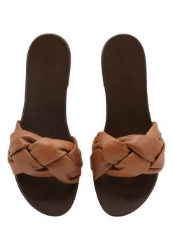 DreiMaster Mujer Sandalias Planas - Camel -Tienda DreiMaster barata c11670be71214fc088ecedffff34abe5