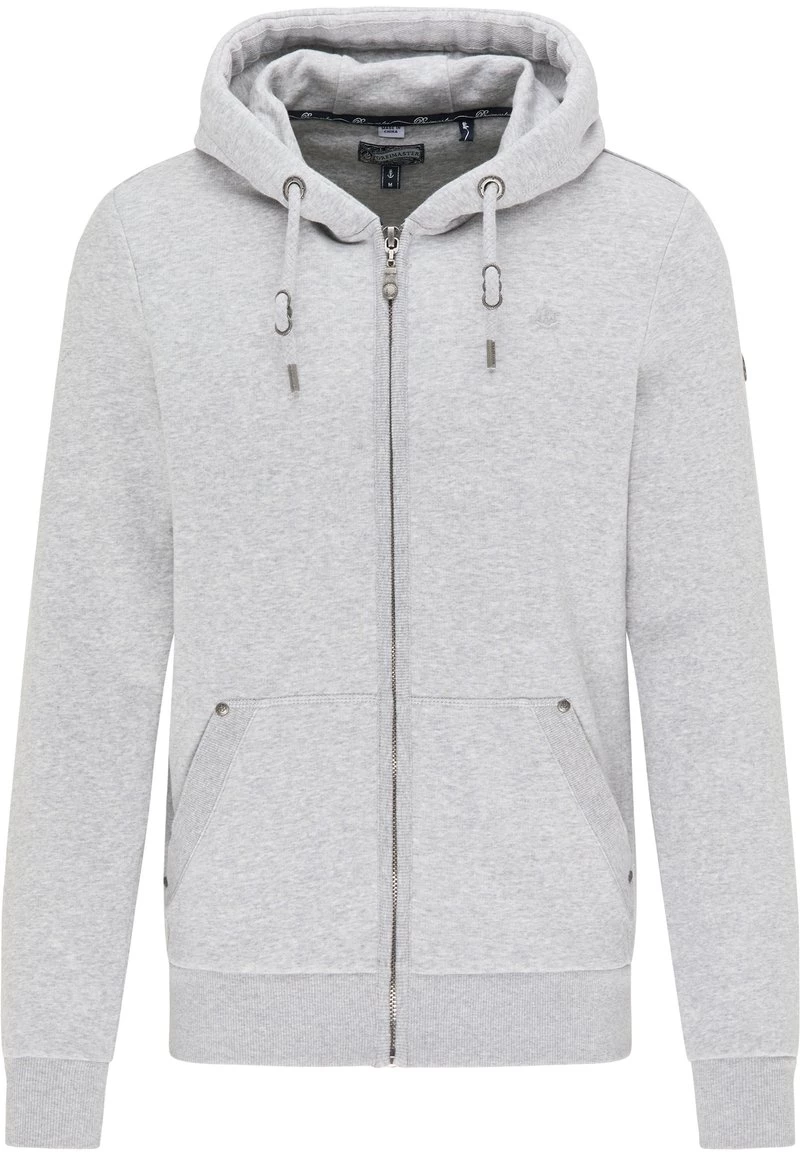 Hombre DREIMASTER TAKELAGE - Sudadera Con Cremallera - Hellgrau Melange 5 Hombre DREIMASTER TAKELAGE - Sudadera Con Cremallera - Hellgrau Melange - Imagen 5