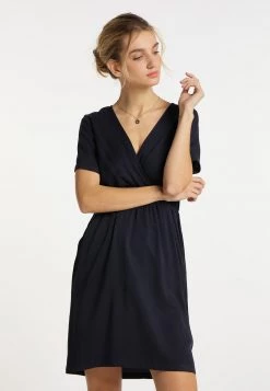 DreiMaster Vestido Informal - Marine, Mujer
