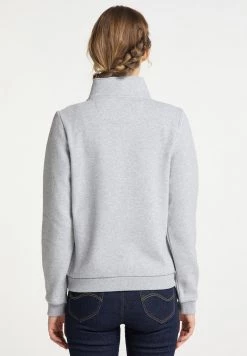 Mujer DREIMASTER KILATA - Sudadera - Hellgrau Melange -Tienda DreiMaster barata c2be9359f7b542c981420cd9a242fbc2