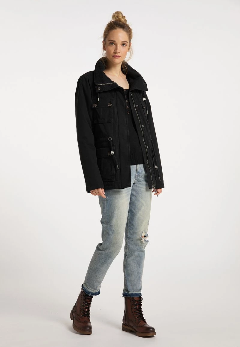 Mujer DREIMASTER ALTIPLANO - Chaqueta Vaquera - Schwarz 2 Mujer DREIMASTER ALTIPLANO - Chaqueta Vaquera - Schwarz - Imagen 2