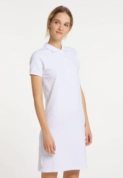Mujer DREIMASTER BRIDGEPORT - Vestido De Tubo - Weiss