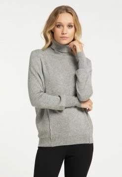 DreiMaster Mujer Jersey De Punto - Hellgrau Melange