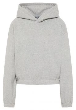 Mujer DREIMASTER BRIDGEPORT - Jersey Con Capucha - Hellgrau Melange -Tienda DreiMaster barata c403afd53cd649ac804bbc6bb56c159d