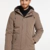 Hombre DREIMASTER ACALMAR - Chaqueta De Invierno - Schlamm