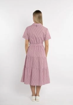 DreiMaster Mujer GESTREIFTES - Vestido Informal - Rot Wollweiss -Tienda DreiMaster barata c473dc7698164decad13661a5298c409