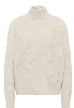 Mujer DREIMASTER KEYTI - Jersey De Punto - Hellgrau -Tienda DreiMaster barata c574df747bc740bfaac15ce61aed1fa6