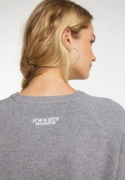 Mujer DREIMASTER BRIDGEPORT - Jersey De Punto - Grau Melange -Tienda DreiMaster barata c594e9cba9444e8298f42ca878b89593