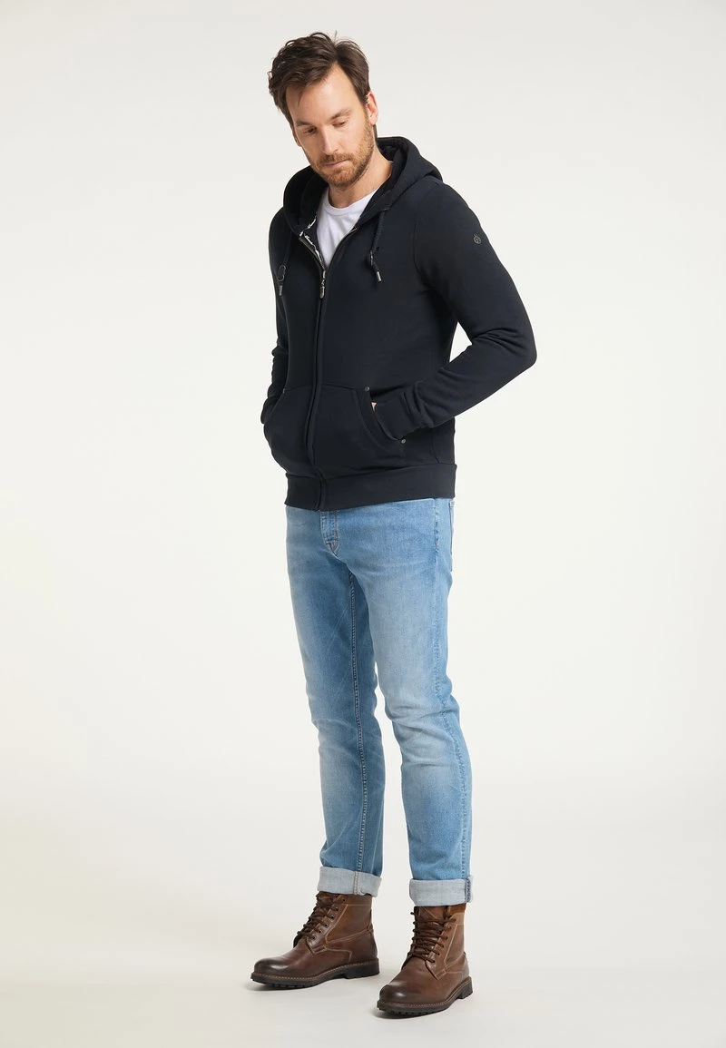 Hombre DREIMASTER TAKELAGE - Sudadera Con Cremallera - Schwarz 2 Hombre DREIMASTER TAKELAGE - Sudadera Con Cremallera - Schwarz - Imagen 2