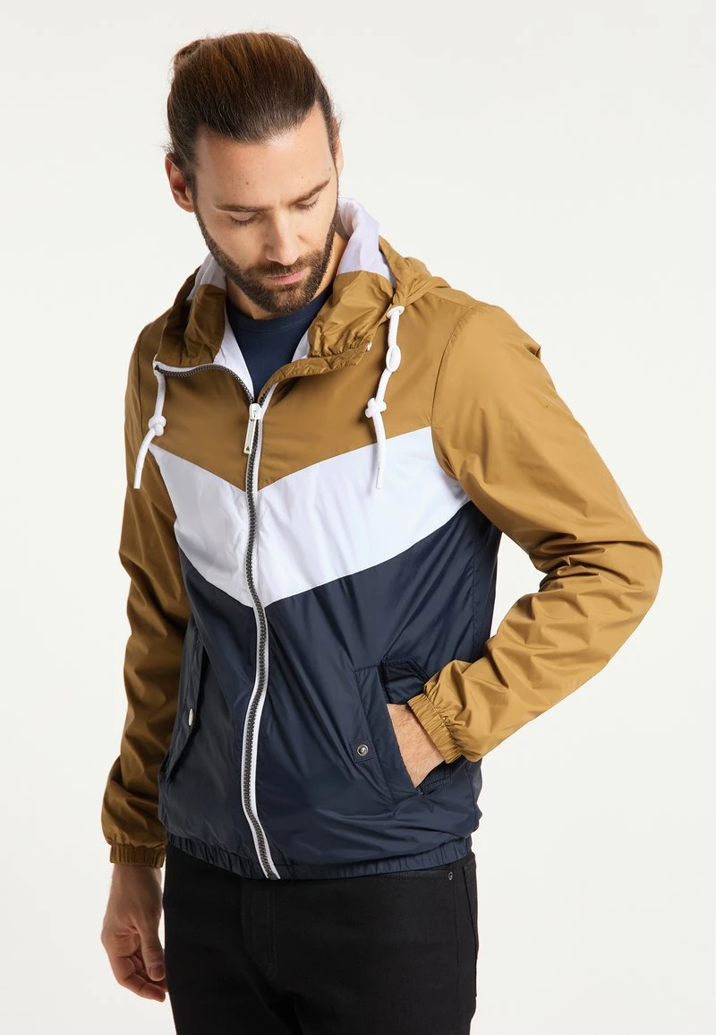 Hombre DREIMASTER BOUNDRY - Chaqueta Fina - Dunkelsand Nachtblau 1 Hombre DREIMASTER BOUNDRY - Chaqueta Fina - Dunkelsand Nachtblau