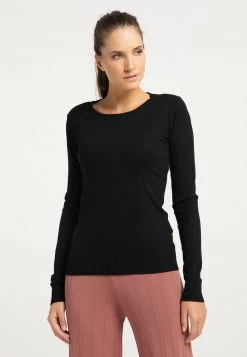 DreiMaster Mujer Jersey De Punto - Schwarz
