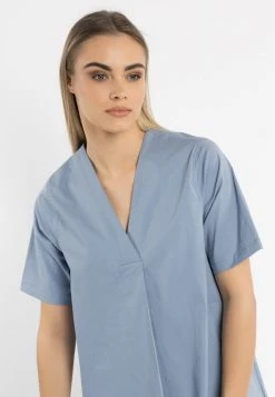 DreiMaster Mujer MIDI - Vestido Informal - Graublau -Tienda DreiMaster barata c8c8bb1ef8db4adcb811cd82c26c93fb