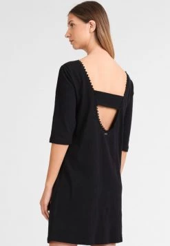 DreiMaster Mujer Vestido Ligero - Black -Tienda DreiMaster barata c9391182b3464188aa13f76b08518dd7