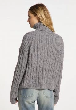 Mujer DREIMASTER KEYTI - Jersey De Punto - Dunkelgrau -Tienda DreiMaster barata c96632e2c2a14b6583297e3cf801848e