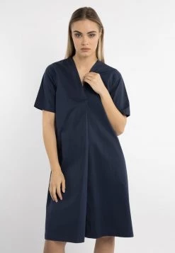 DreiMaster Mujer MIDI - Vestido Informal - Marine