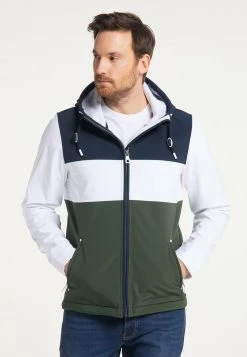 Hombre DREIMASTER BRIDGEPORT - Chaqueta Outdoor - Nachtblau Dunkeloliv