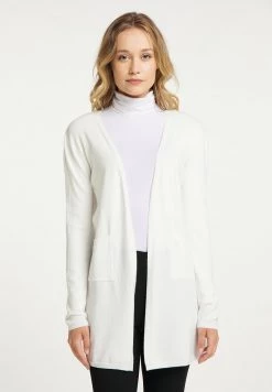 Mujer DREIMASTER BARADELLO - Chaqueta De Punto - Wollweiss