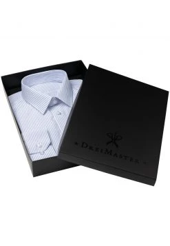 DreiMaster Camisa Elegante - Blau Gestreift, Hombre -Tienda DreiMaster barata ca20723533c7428d8472b2583b5dbe64