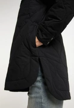 Mujer DREIMASTER TUXE - Chaqueta De Entretiempo - Schwarz -Tienda DreiMaster barata ca2fa5e8505941d1be9ccf3cd04d7dd2