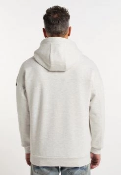 DREIMASTER TAKELAGE - Jersey Con Capucha - Weiss Melange, Hombre -Tienda DreiMaster barata ca6ee28723734c9eb35705ef91c732d9