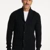 Hombre DREIMASTER ABREL - Chaqueta De Punto - Schwarz