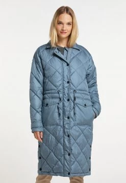 Mujer DREIMASTER BARADELLO - Abrigo De Invierno - Graublau