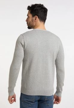 DreiMaster Hombre Chaqueta De Punto - Hellgrau Melange -Tienda DreiMaster barata cc7ba905f33647038698d135c339ea0b