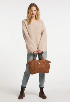 Mujer DREIMASTER TAKELAGE - Bolso De Mano - Hellcognac