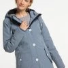Mujer DREIMASTER STORMCLOUD - Abrigo De Invierno - Blue-grey