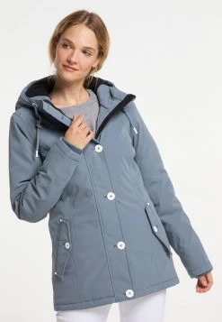 Mujer DREIMASTER STORMCLOUD - Abrigo De Invierno - Blue-grey