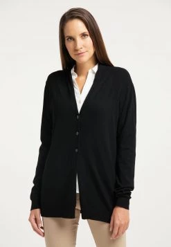 DreiMaster Mujer Chaqueta De Punto - Schwarz