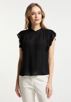Mujer DREIMASTER FUMO - Blusa - Schwarz
